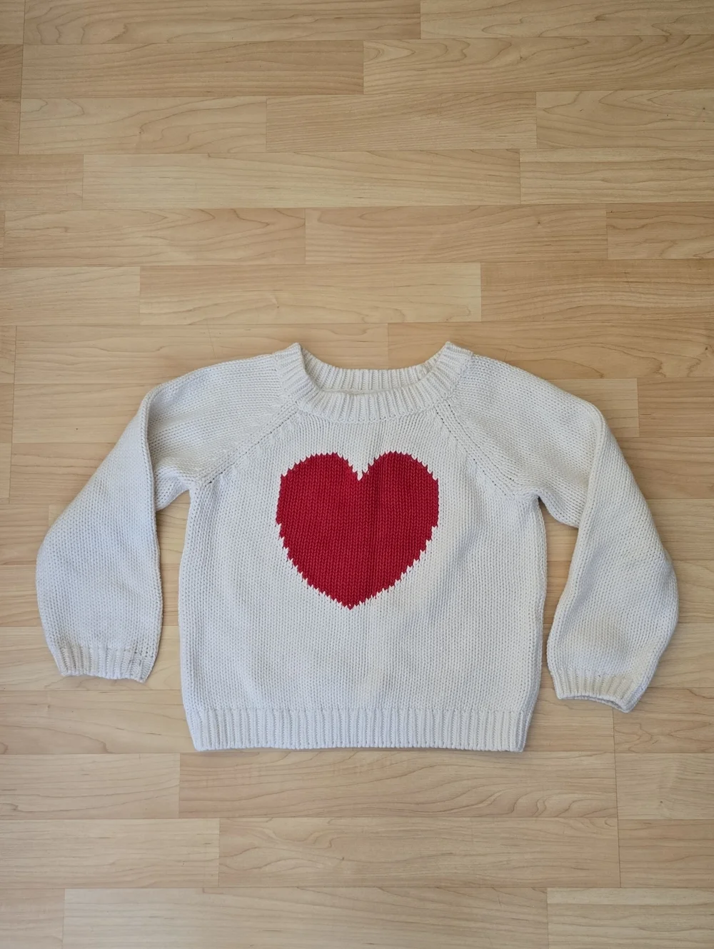 Gap Baby & Toddler Chunky Heart Sweater Size 5Y